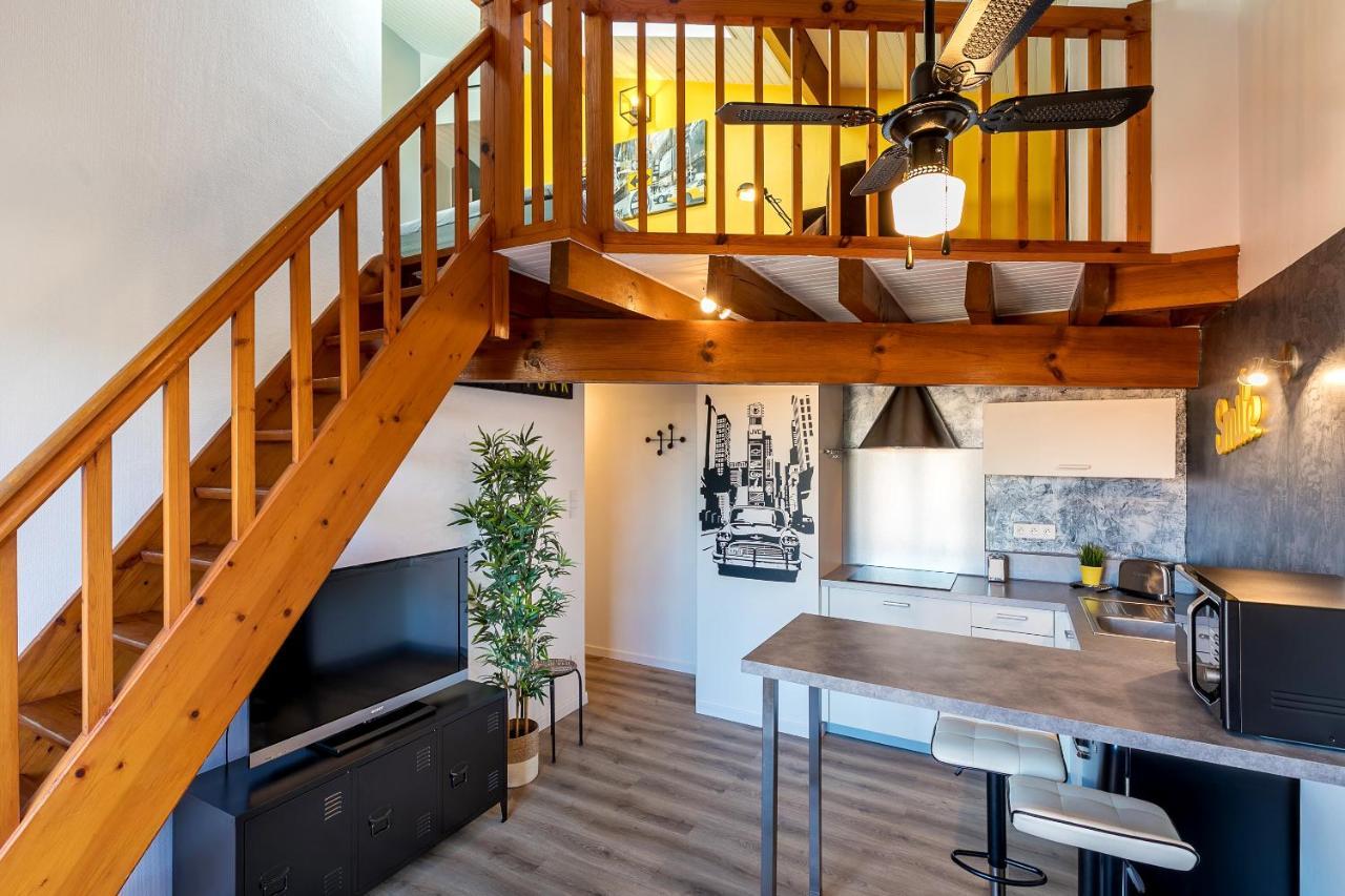 Duplex Design Moderne Leilighet Mont-de-Marsan Eksteriør bilde