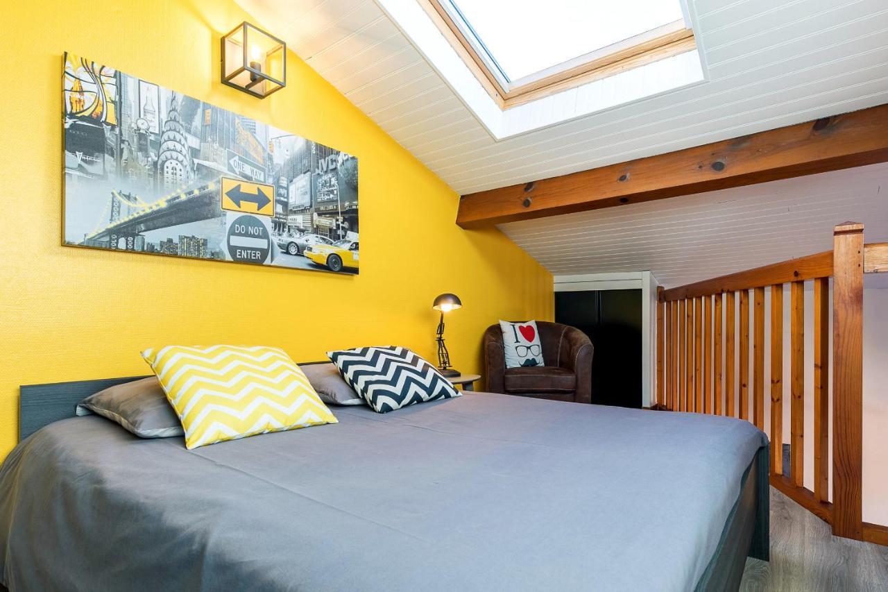 Duplex Design Moderne Leilighet Mont-de-Marsan Eksteriør bilde